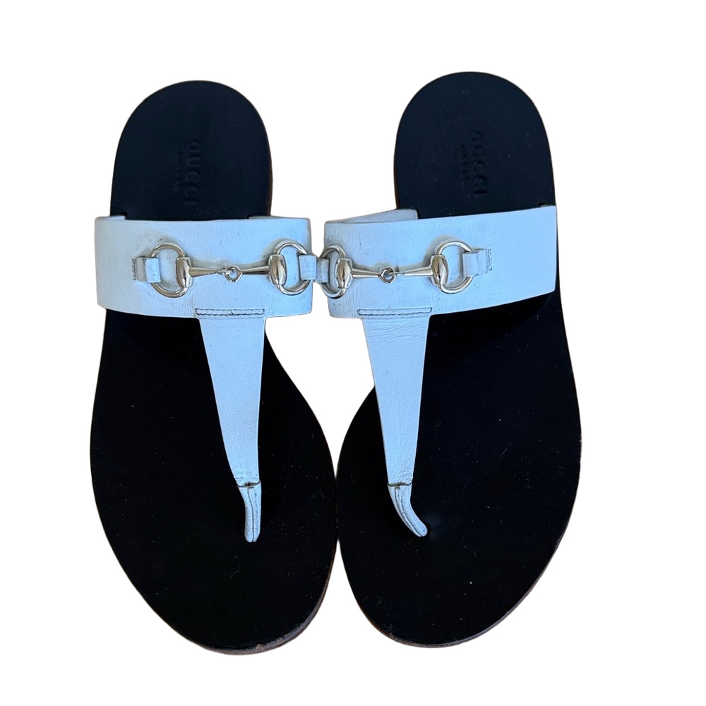 Gucci Horsebit Leather Sandals